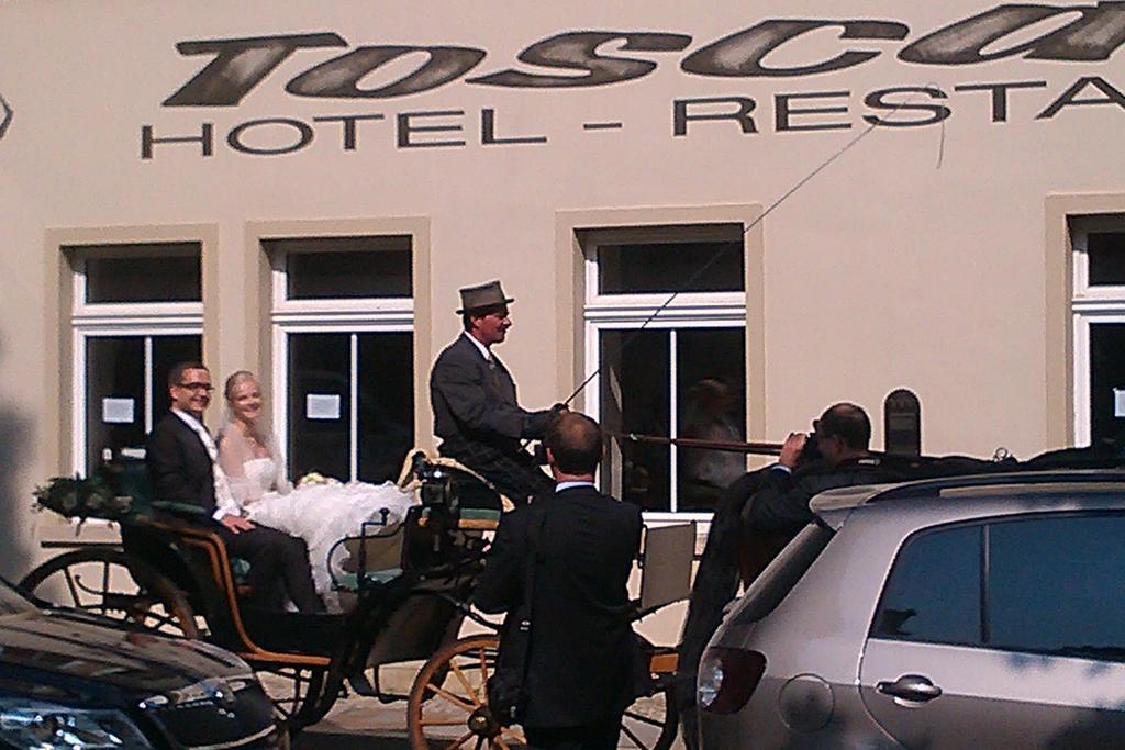 Hotel Restaurant Toscana Naumburg Наумбург Экстерьер фото